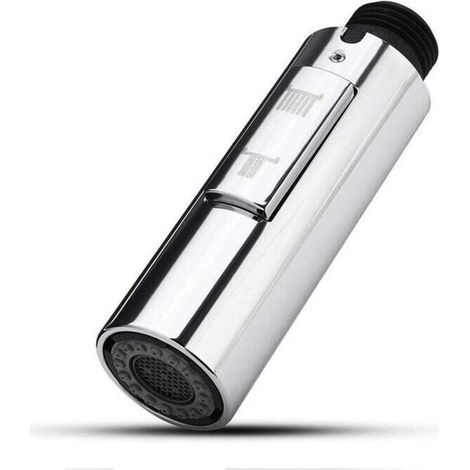 Ulisem universel G 1/2 Tête de robinet de cuisine, robinet Douchette pièce de rechange, réglages de pulvérisateur Pomme de douche pour salle de bain robinet mitigeur de cuisine, finition chromée (1/5)