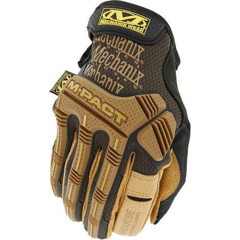 MECHANIX WEAR LMP-75-009 BRAUN/SCHWARZE HANDSCHUHE, MITTEL