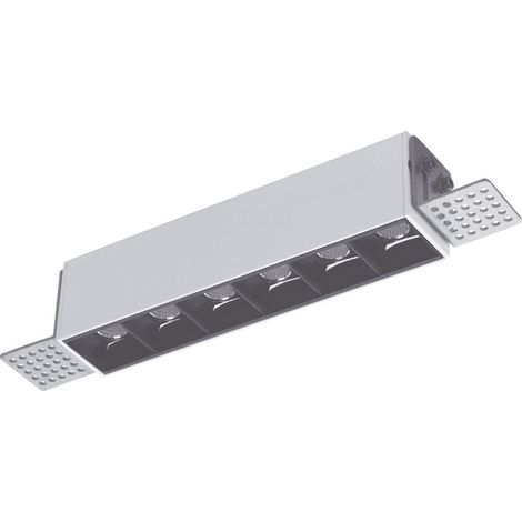 Trimless techo SIGMA LED SMD 6W 772lm(649lm) CRI90 2700K 48º Gris
