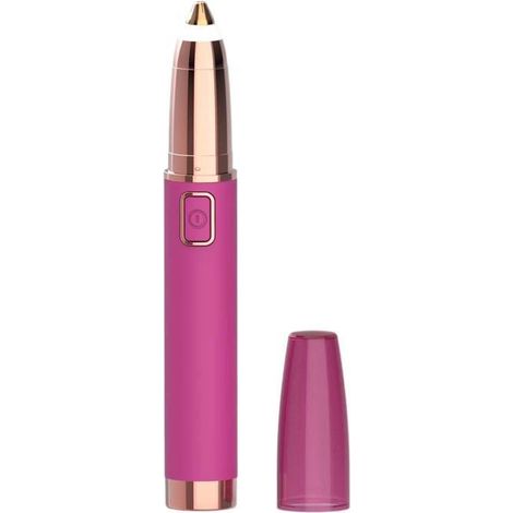 Rasoir à sourcils 11,4 x 1,9cm léger et portable autonomie longue durée anti-coupure sécurisé épilateur électrique rapide (1/4)