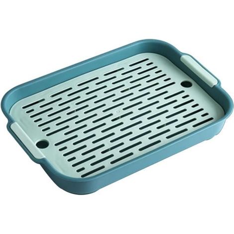 Bac à litière - Lapin - Toilettes pour petits animaux - Matériau durable - Facile à nettoyer - Design unique (1/4)
