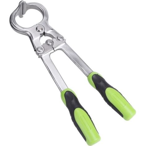 Castrateur de mouton, accessoires de ferme durables d'acier au carbone pour la ferme d'équipement vétérinaire de pince de (1/4)