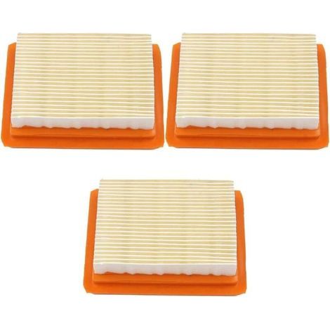 6-teiliger Luftfilter, kompatibel mit FS120, FS200, FS250, FS300, FS350 Rasentrimmer (Artikelnummer 41341410300), Rasenmäherzubehör mit Luftfilter