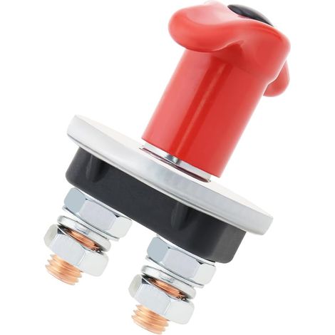 Battery Switch 12-24V 150A On/Off Main Switch Heavy Duty Battery Insulation Switch for Car Boat Camper Van Max 2000A (1/5)