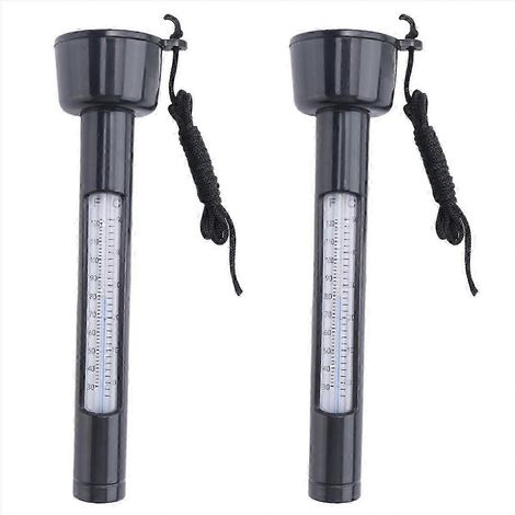 Thermomètre de piscine extérieure en 2 parties, thermomètre flottant adapté aux piscines. (1/5)