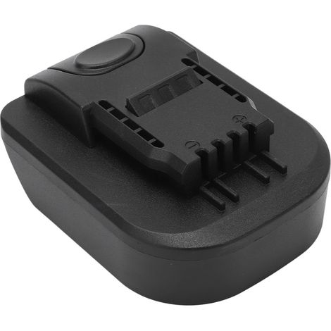 Adaptateur de batterie 18V/20V, boîtier ABS ignifuge, convertisseur lithium pour perceuse Worx 20V, remplacement d'accumulateur, accessoire électrique. (1/5)