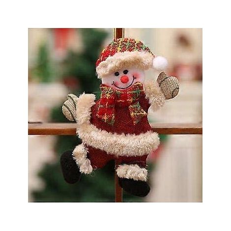Ornamente Puppenanhänger Wohndekoration (01-Schneemann) (1/5)