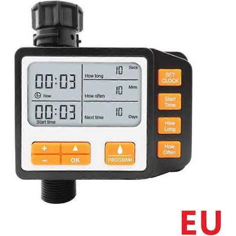 Programmateur d'arrosage automatique pour jardin. arroseur automatique mécanique. vanne programmable. outils pour tuyau d'arrosage extérieur
