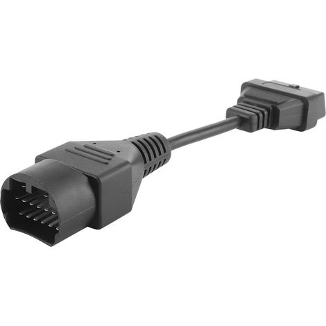 Adaptateur Diagnostic OBD2 17 Broches Vers 16 Broches Pour Mazda - Câble De Connexion Véhicule - Accessoire Atelier Mécanique - Lot De 1 (1/5)