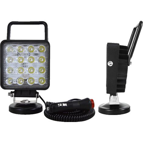 Lampe de travail LED, faisceau large et spot, design étanche et durable, 2pcs Faisceau Spot (1/2)