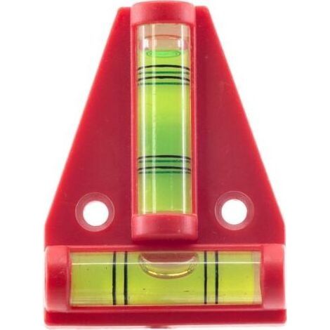 Mini Niveau à Bulle pour Camping Cars ou caravanes Plastique tLeveler Mini niveau haute précision bulle horizontale bulle horizontale (1/5)