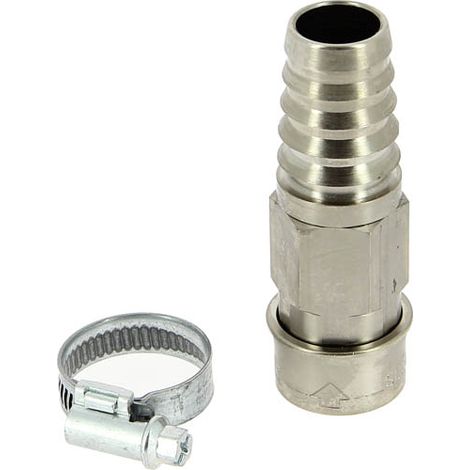 Coupleur automatique de jonction avec clapet pour tuyau Ø19 (1/2)