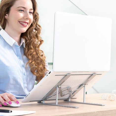 InnovaGoods Flastan verstellbarer und faltbarer Laptopständer (1/5)