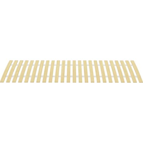 Lit simple  Lit adulte  Latte de rechange pour sommier avec 24 lattes 70 x 200 cm