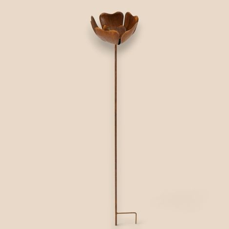 Tuteur jardin déco fleur 22x90cm (1/4)