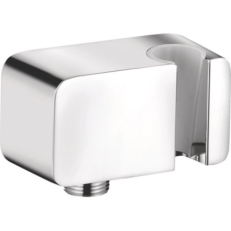 KLUDI A-QA Wandanschlussbogen mit Brausehalter, chrom, 6556005-00 (1/3)