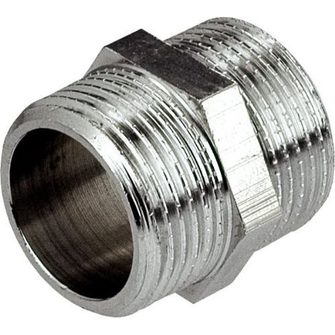 Boquilla de latón cromado de 3/8” (1/2)