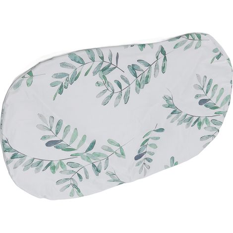 Housse de transat pour bébé amovible, lavable et respirante, motif feuille, pour nouveau-nés garçons et filles. (1/5)