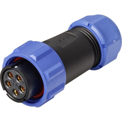 Weipu SP2110 / S 5 II Rundstecker Buchse, gerade Gesamtpolzahl: 5 Serie (Rundsteckverbinder): SP21