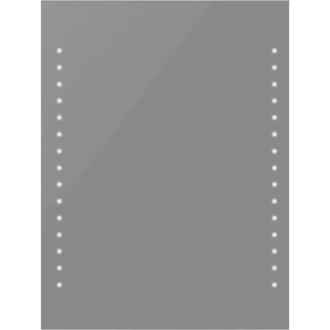 Maison Exclusive - Espejo de pared con luces LED 60x80 cm (1/4)