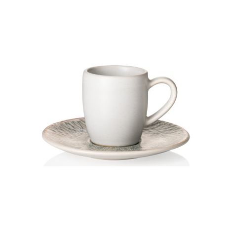 Tasse expresso & soucoupe 80 ml iris ROCKZZERO lot de 6 - Was Germany (1/2)