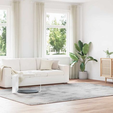 vidaXL Tappeto Shaggy a Pelo Lungo NAVARRA Grigio Chiaro 240x340