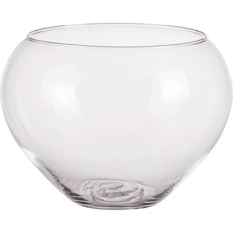 VASO BUBBLE D.35XH28CM IN VETRO