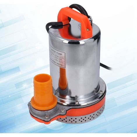 Pompe submersible CC à haut débit et à haute pression de refoulement, moteur en cuivre pur 300 W, 12 V CC (1/5)