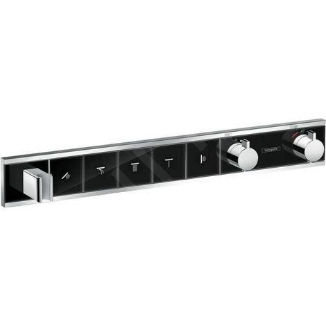 HANSGROHE 15358600 Thermostat encastré RainSelect ensemble complet (1/4)