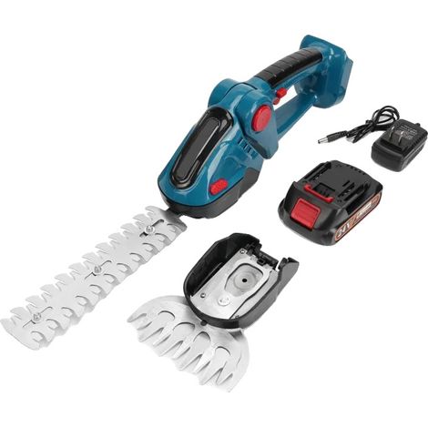 Taille-haie électrique sans fil, design léger, performance de taille efficace, 1 Ensemble de Batteries (1/2)