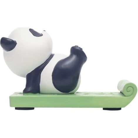 Support Téléphone Portable, Support Téléphone Animalier, Support Téléphone Portable Très Mignon Qui Vous Permet Vous Concentrer sur la Dégustation Aliments(Panda) (1/4)