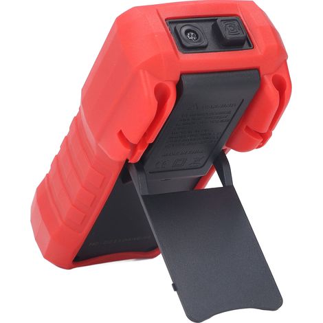 Multimètre digital rétroéclairage haute précision automatique témoin LED voltmètre AC/DC avec lampe torche rouge (1/5)