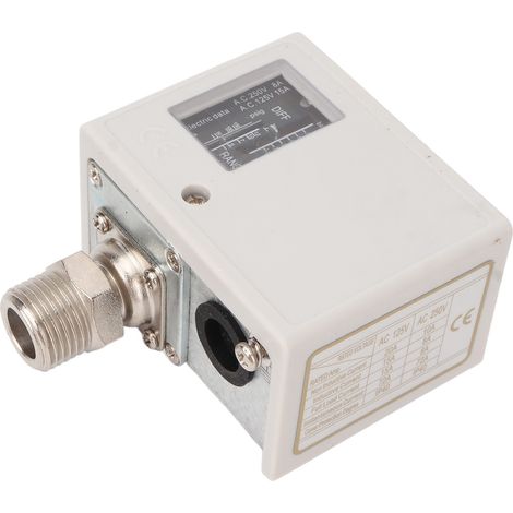 Luftdruckschalter für Kompressor, Trockner, Kesselsteuerung, 30 bar, Hochleistungsausführung, AC 125 V/250 V, G1/4 (1/5)