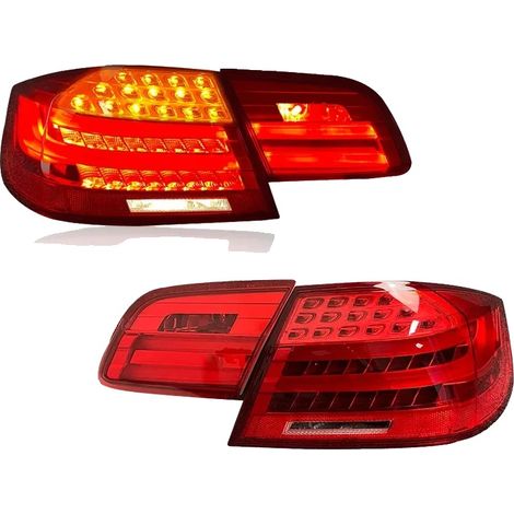 Fanali posteriori a LED, design impermeabile, indicatori di direzione dinamici, 4 pezzi rossi (1/2)