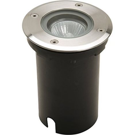 IluminaShop - Foco Empotrable Garden para Suelo IP54 Circular con Casquillo GU10