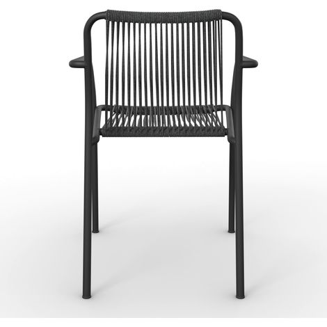Mömax Gartensessel-Set Nardo 2-er Dunkelgrau aus Textil/Metall (1/5)