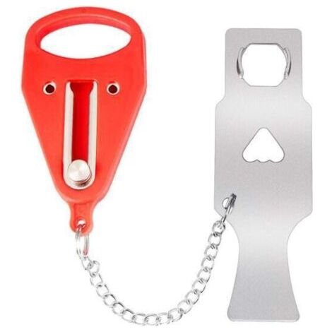 QORVA-Cadenas de porte portable, compatible avec les cadenas de voyage, les serrures de sécurité pour la maison, l'appartement, le salon, l'hôtel et le motel.