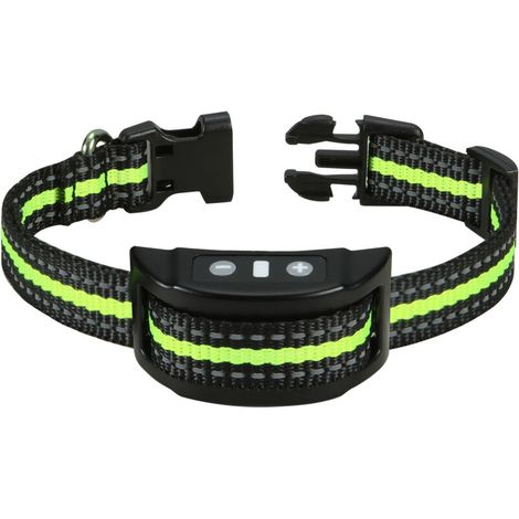 Collier avec module d'identification intelligent par vibration, son et choc électrique pour chiens de grande, moyenne et petite taille