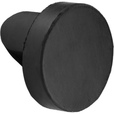 Tampon caoutchouc noir pour cric de sol, protection longeron de châssis fendu, Audi TT RS R8 A6 A7, 69x69x31mm, 1 pièce (1/5)