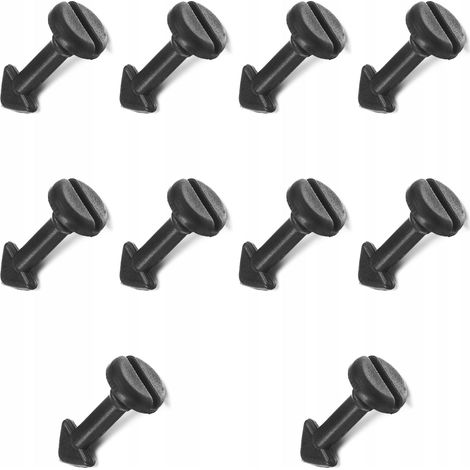 10x Motorabdeckungsclips für Citroën Peugeot 1.8 2.0 16V (1/5)