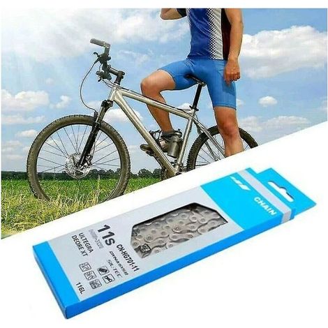 Catena per cambio da mountain bike CV-HG701, 11 velocità, 116 maglie, per deragliatore