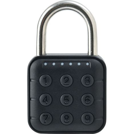 Serrure à combinaison pour casier, serrure de casier et serrure de casier de gym – Haute sécurité, facile à utiliser pour la gym, l'école, les voyages, l'extérieur (Gris) (1/4)