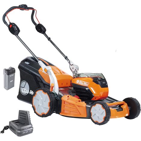 TAGLIAERBA A SPINTA A BATTERIA OLEOMAC Gi 548 P CON BATTERIA 4AH E CARICABATTERIA