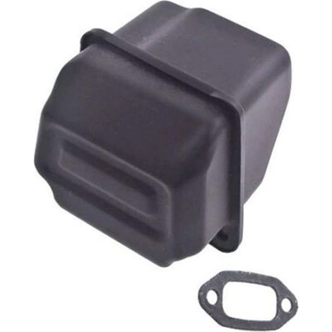 Silencieux avec joint pour tronçonneuse compatible STIHL 026, 024, MS260, MS240, remplace référence 1121 140 0606, pièce de rechange pour tronçonneuse thermique