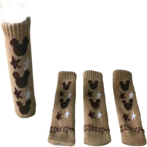 Protège-pieds de table silencieux, chaussettes pour pieds de chaise et (1/3)