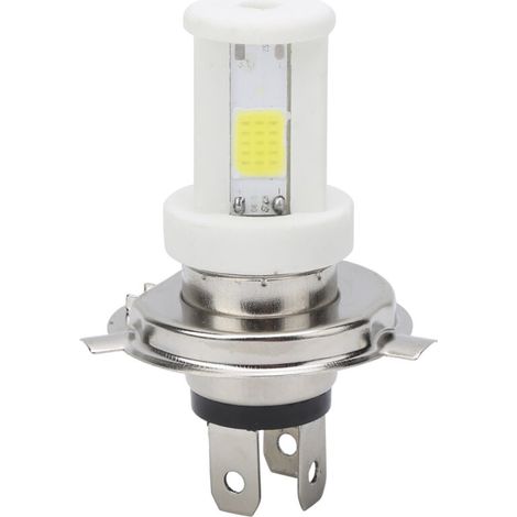 Remorque Ampoule de phare de moto H4 LED, faisceau haut/bas, lumière blanche 1080LM 6500K, lampe avant de moto 9-12W (1/5)