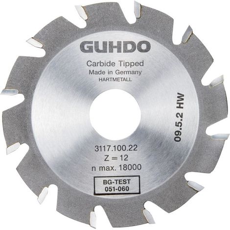Fraise a rainurer HW Lamello 100X4,0X22 mm Z6 Guhdo (1/2)
