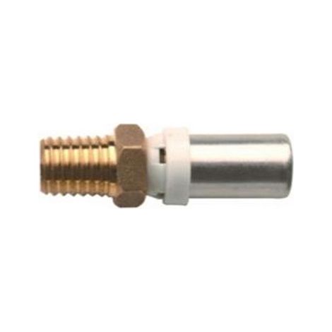 RACCORDO DIRITTO MASCHIO IBP A PRESSARE PER MULTISTRATO- 1x26- IBP- pezzi 1