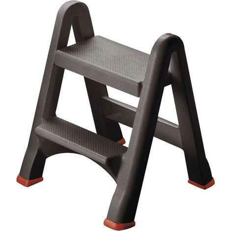 Curver – Marchepied pliant 2 marches – Charge max 150 kg – Pieds antidérapants – Dimensions 630x486x172 mm – Peu encombrant