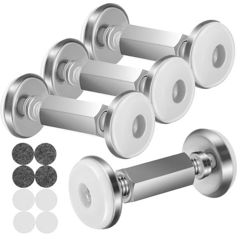 Schutz 4 Stück Verstellbarer Bettrahmen Stabilisator Anti Shake Kopfteil Wandstopper mit for (1/5)